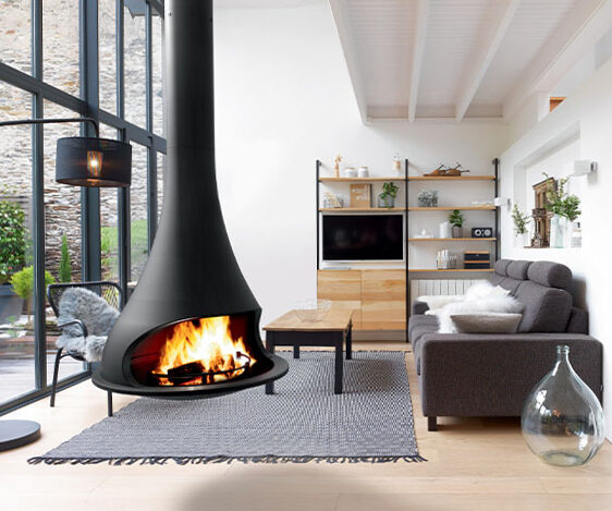 A fireplace for a warm and friendly interior